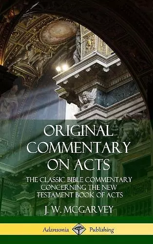 Original Commentary on Acts cover