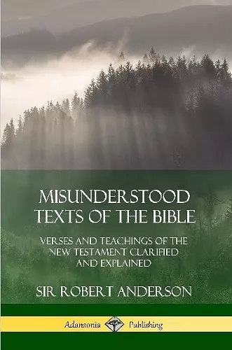 Misunderstood Texts of the Bible cover