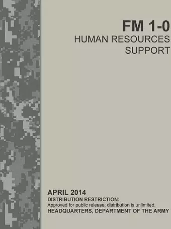 Human Resources Support (FM 1-0) cover