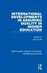 International Developments in Assuring Quality in Higher Education cover