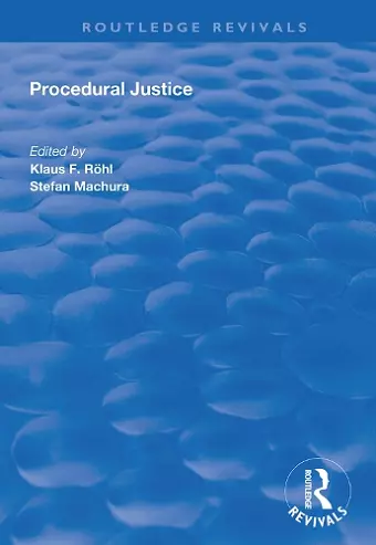 Procedural Justice cover