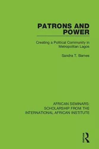 Patrons and Power cover