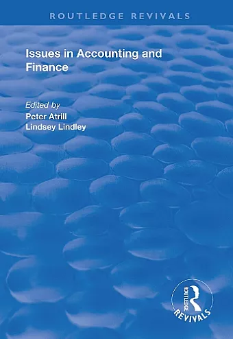 Issues in Accounting and Finance cover