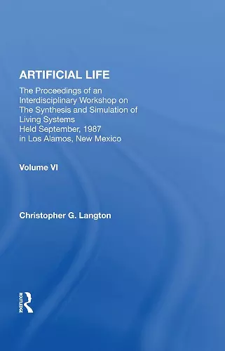 Artificial Life cover