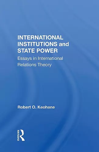 International Institutions And State Power cover