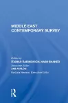 Middle East Contemporary Survey, Volume Xi, 1987 cover