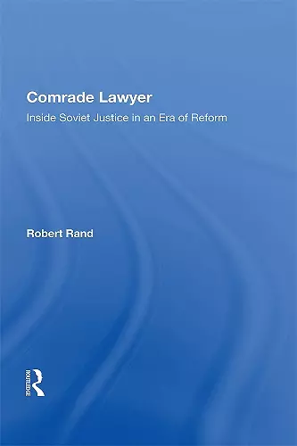 Comrade Lawyer cover