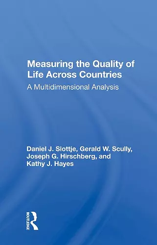 Measuring The Quality Of Life Across Countries cover