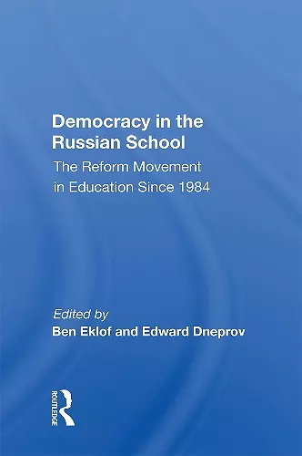 Democracy In The Russian School cover