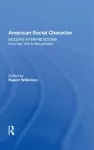 American Social Character cover