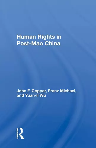 Human Rights In Post-mao China cover