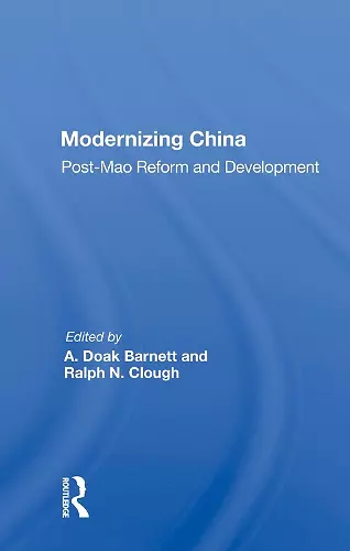 Modernizing China cover