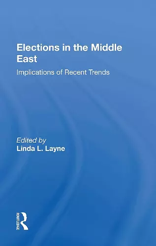 Elections In The Middle East cover