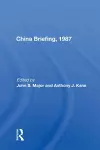 China Briefing, 1987 cover