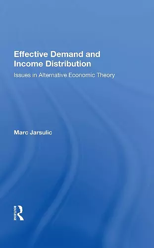 Effective Demand And Income Distribution cover