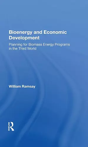 Bioenergy And Economic Development cover