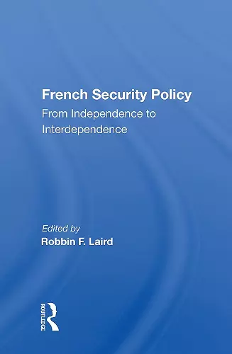 French Security Policy cover
