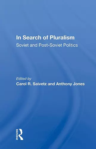 In Search of Pluralism cover