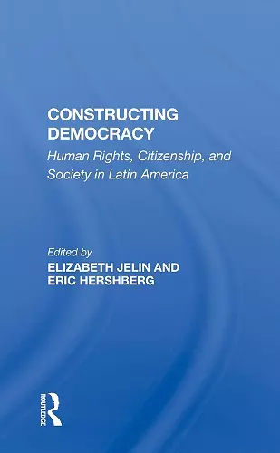 Constructing Democracy cover