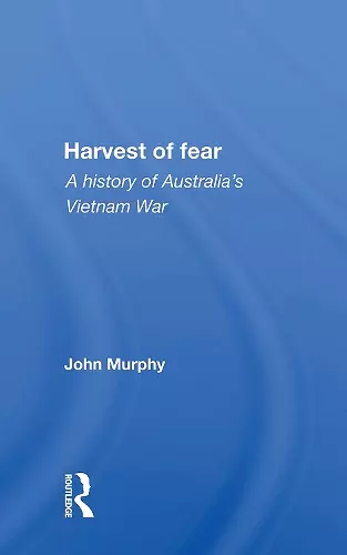 Harvest Of Fear cover