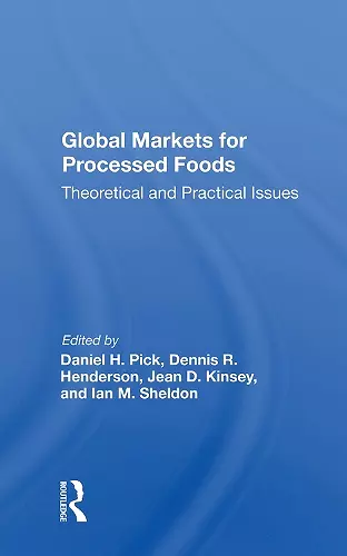 Global Markets For Processed Foods cover