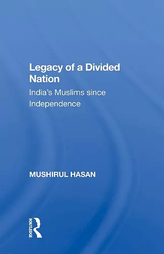 Legacy Of A Divided Nation cover