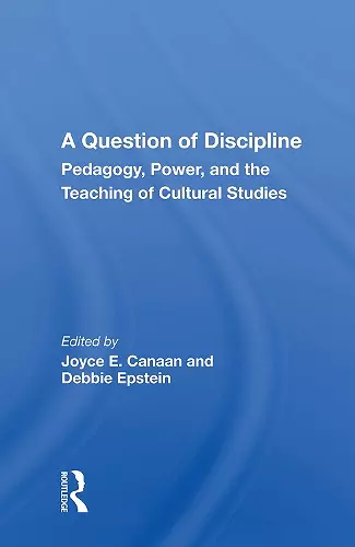 A Question Of Discipline cover