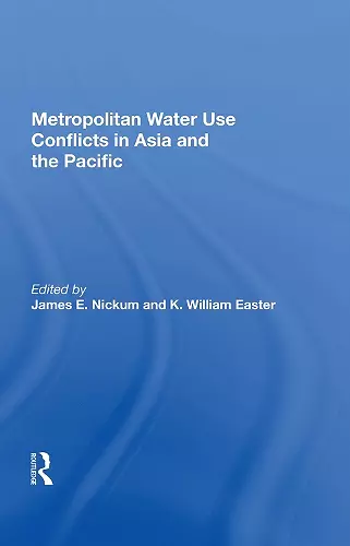 Metropolitan Water Use Conflicts in Asia and the Pacific cover