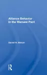 Alliance Behavior in the Warsaw Pact cover