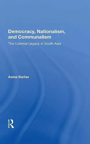 Democracy, Nationalism, And Communalism cover