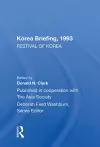 Korea Briefing, 1993 cover