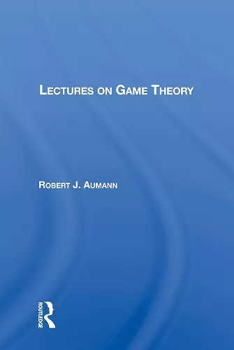 Lectures On Game Theory cover