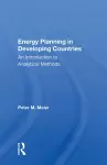 Energy Planning In Developing Countries cover