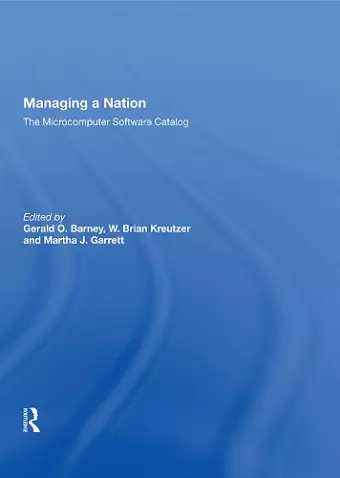 Managing A Nation cover