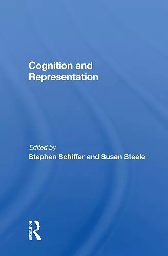 Cognition And Representation cover