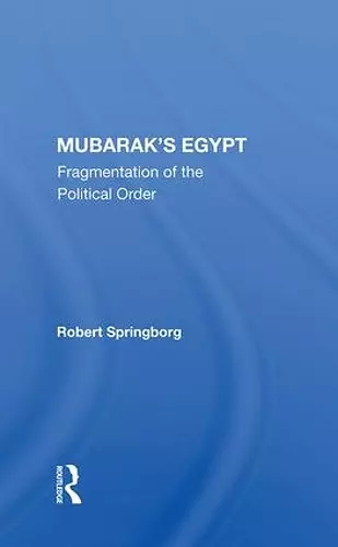 Mubarak's Egypt cover