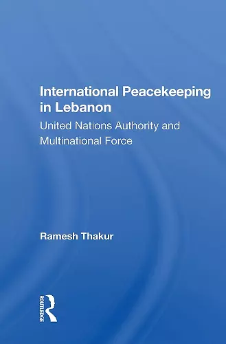 International Peacekeeping in Lebanon cover