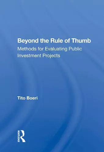 Beyond the Rule of Thumb cover