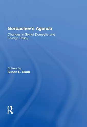 Gorbachev's Agenda cover