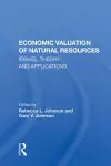 Economic Valuation Of Natural Resources cover