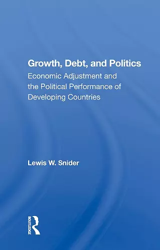Growth, Debt, And Politics cover