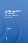 A Modern History Of Somalia cover