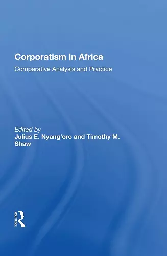 Corporatism In Africa cover