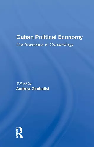 Cuban Political Economy cover