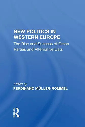 New Politics in Western Europe cover