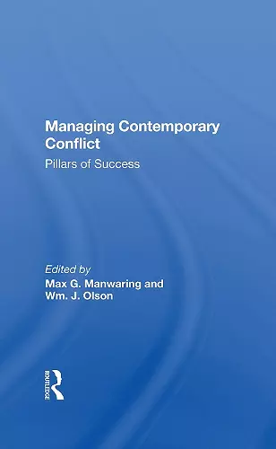 Managing Contemporary Conflict cover