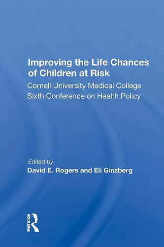 Improving The Life Chances Of Children At Risk cover