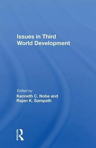 Issues In Third World Development cover