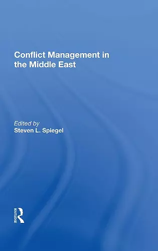 Conflict Management In The Middle East cover