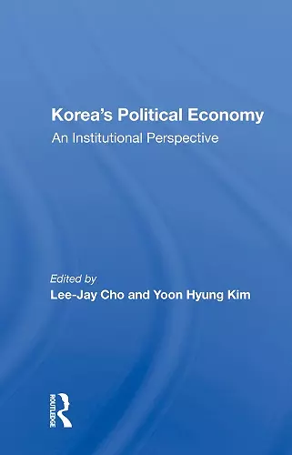 Korea's Political Economy cover